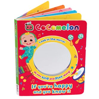 cocomelon - baby kniha so zrkadlom na cesty