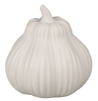 Dýně z porcelánu bílá na postavení 8 x 8 cm