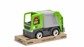ECO MultiGO City - Popelářské auto s popelářem - auto s Igráčkem ECO MultiGO City - Popelářské auto s popelářem - auto s Igráčkem