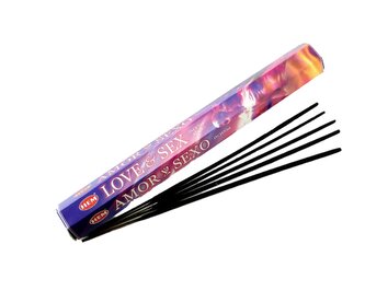 Indické vonné tyčinky HEM Love & Sex 20 ks