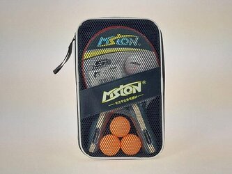 Zestaw do ping ponga 2 rakietki 3 piłeczki