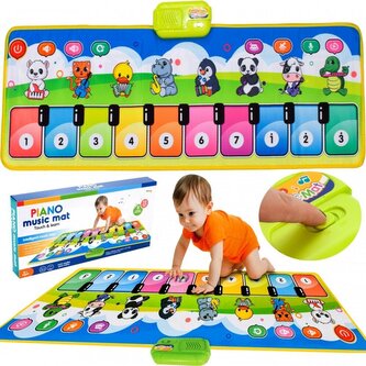 Interaktivní klavírní hudební podložka s nahrávkou