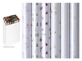 balící papír vánoční role Prisma 250x70 fólie 25 mikronů 5811496