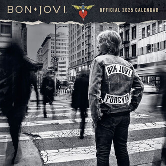 Kalendář 2025 Bon Jovi, 30 x 30 cm