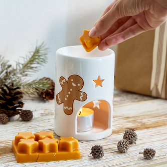 Aroma lampička | BISCOTTO | s voskem | 8x10 cm | 870328