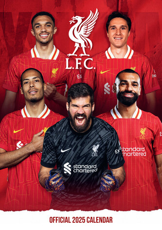 Kalendář 2025 FC Liverpool, A3