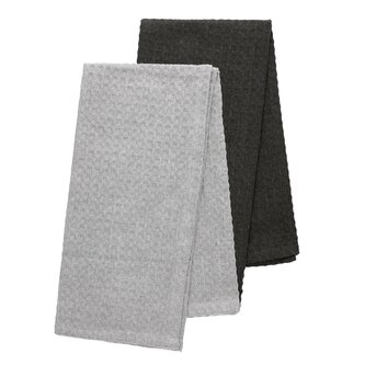 Sada kuchyňských utěrek | FEMELO | šedá | 2*50x70 cm | 983577 2 kusy