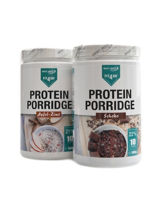 Best Body nutrition - Protein porridge 2 x 500g - čokoláda / jablko se skořicí