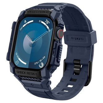 Spigen Rugged Armor Pro, navy blue - Apple Watch 10 42mm