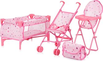 CHIPOLINO Sada pro panenky 3v1 Trixy Stars