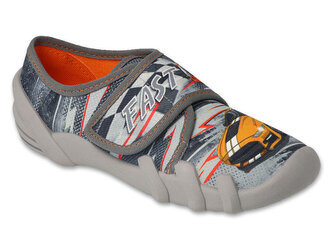 273Y332 30 - chlapecké bačkorky Befado šedé, FAST 273Y332_31