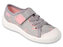 351X031 25 dívčí tenisky Befado 1SZ stříbrné, duha 351X031_28