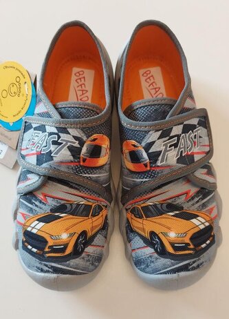 273Y332 30 - chlapecké bačkorky Befado šedé, FAST 273Y332_30