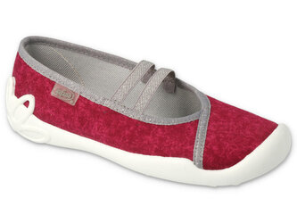 116Y306 31 - dívčí balerínky Befado červené 116Y306_34
