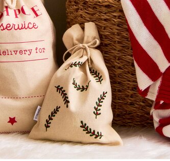 Pytel na dárky | ALTALO | bavlna | 18x28 cm | XM24 | 713361