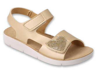 068Y008 28 Befado dívčí sandálky CLIP srdíčko 068Y008_29