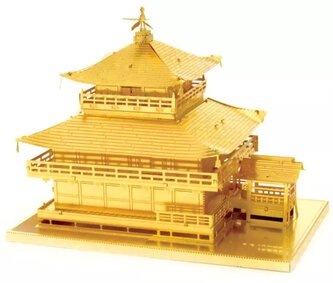 METAL EARTH 3D puzzle Chrám Kinkaku-ji (zlatý)