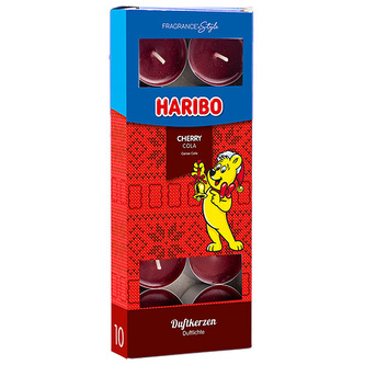 Teelicht Haribo Winterdesign Cherry Cola 10Stück