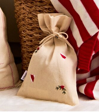 Pytel na dárky | ALTALO | bavlna | 18x28 cm | XM24 | 713354