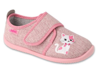 902X041 902Y041 - dívčí obuv Befado SOFTER růžová kočka 902XY041_34