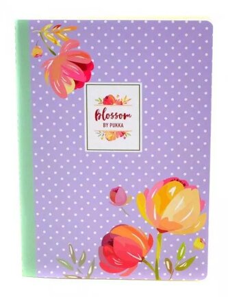 PUKKA Školní sešit A5 Blossom lila
