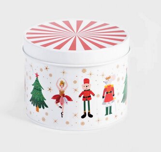 Plechová dóza | LICOLA | kovový kulatý | 13x10 cm | 715617