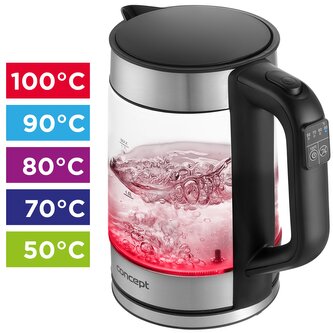Rychlovarná konvice s regulací teploty 1,7 l RK4067 Rychlovarná konvice s regulací teploty 1,7 l RK4067