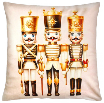 Vánoční polštář LOUSKÁČEK IX. 40x40 cm Mybesthome