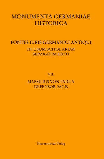 Marsilius von Padua, Defensor pacis