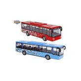 2-Play Traffic autobus 15cm kov na zpětný chod 2barvy