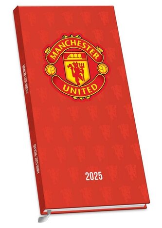 Slim diář 2025 FC Manchester United (8,3 x 16,5 cm)