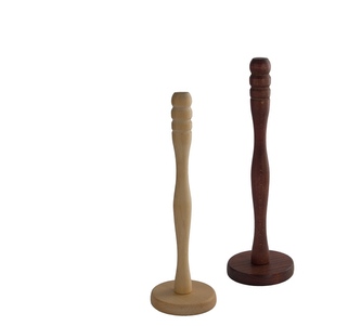 Držák na kuch utěrky dřevo 34cm světlý