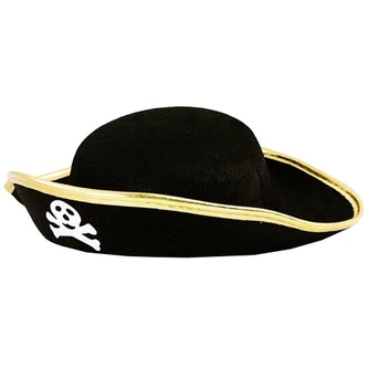 Klobouk Pirát s lebkou dětský
