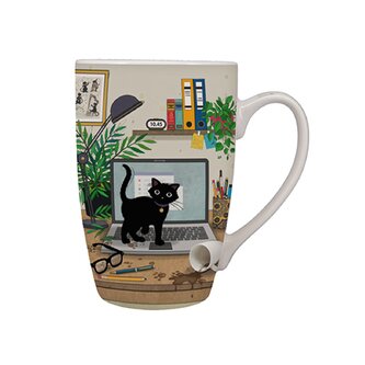 Hrnek 490ML ml MUGXL34H06 BUG ART KIUB