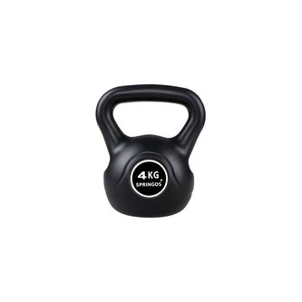 Kettlebell 4 kg ABS SPRINGOS Kettlebell 4 kg ABS SPRINGOS