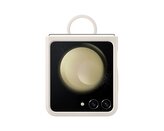 EF-PF731TUE Samsung Silikonový Kryt s Kroužkem pro Galaxy Z Flip 5 Cream (Pošk. Balení)