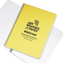Modestone - Notatnik wodoodporny - 210 x 297 mm - 50 kartek - Żółty - C44
