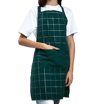 Kuchyňská bavlněná zástěra | SPARLOY | kostkovaná | 60x80 cm | 703270