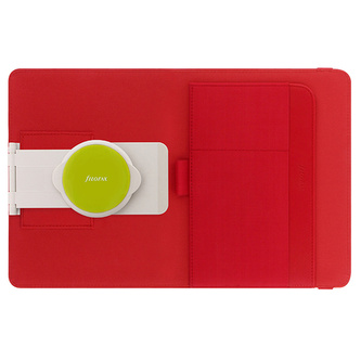Filofax, Enitab + Obal Malý Metropol Elastic, Červená
