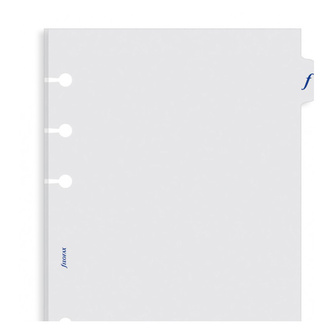 Filofax, Průhledná krycí stránka se záložkou, A5, transparentní