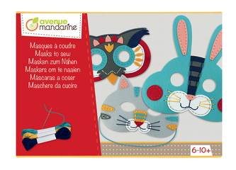 Karnevalové masky k ušití, Avenue Mandarine
