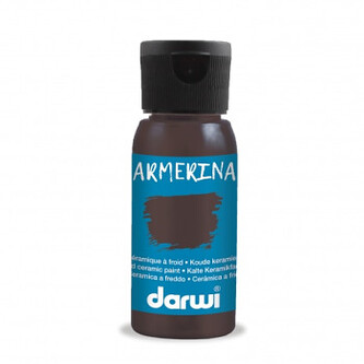 Barva na porcelán Darwi Armerina 50ml – 805 Dark Brown