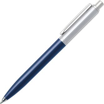 Sheaffer, Kuličkové pero Sentinel, blue barrel/brushed chrome, blistr