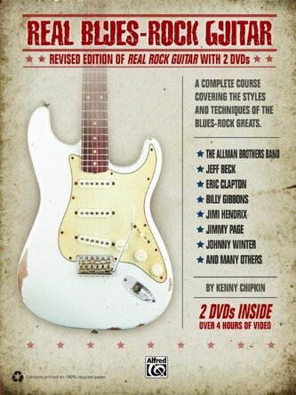 Real Blues-Rock Guitar: Revised Edition of Real Rock Guitar with 2 Dvds, Book & Online Video/Audio [With 2 DVDs]