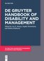 De Gruyter Handbook of Disability and Management