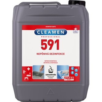 CLEAMEN 591 nepěnivá dezinfekce 5 l