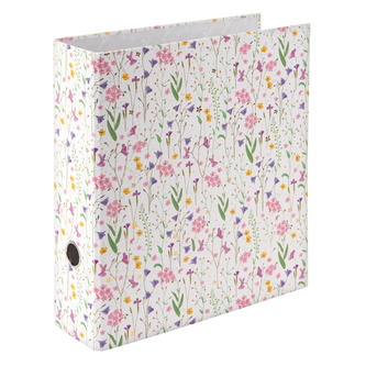 Meadow Miracles white Pořadač A4 pákový 8 cm 29x32 cm 33454 GOLDBUCH