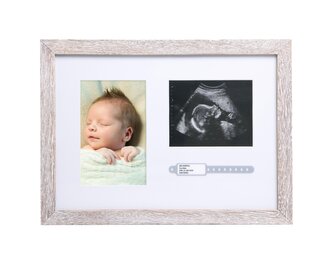 Fotorámeček na foto z ultrazvuku Pearhead, přírodní