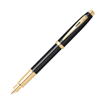 Sheaffer, Plnicí pero Sheaffer 100, (M) střední, černá/zlatá