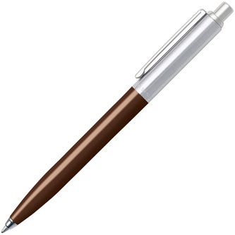 Sheaffer, Kuličkové pero Sentinel, coffee barrel/brushed chrome, blistr